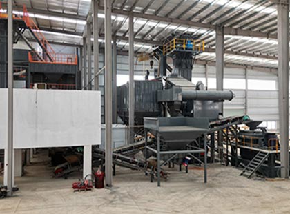 Línea de trituración fija