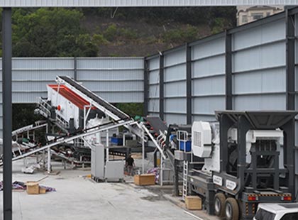 Línea de trituración móvil